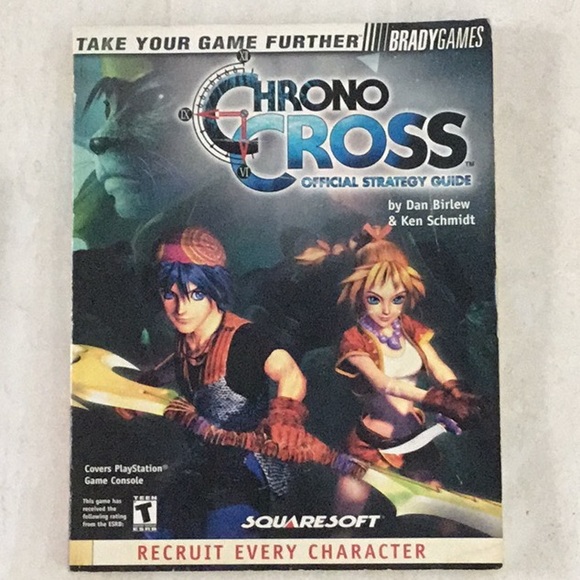Chrono Cross PlayStation 1 Game PS1 & Official Strategy Guide Sony 2000 Lot Of 2 - Picture 6 of 16